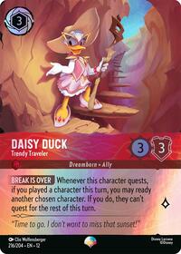Daisy Duck - Trendy Traveler (Epic) | Wilds Unknown | Epic | Holofoil | #216/204