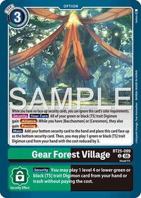 Gear Forest Village | Dual Revolution | Uncommon | Normal | #BT25-099 U