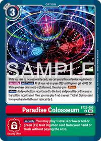 Paradise Colosseum | Dual Revolution | Uncommon | Normal | #BT25-095 U