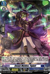 Steam Maiden, Tiglatt | DZ-SS11: Master Deckset -Hikari Myodo- | TD | Normal | #DZ-SS11/003EN