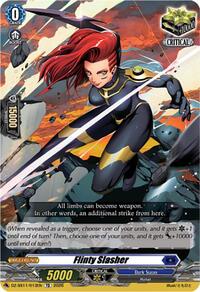 Flinty Slasher | DZ-SS11: Master Deckset -Hikari Myodo- | TD | Normal | #DZ-SS11/013EN