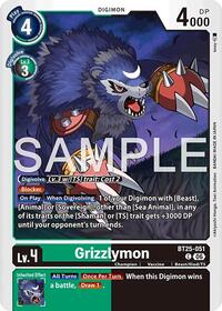 Grizzlymon - BT25-051 | Dual Revolution | Common | Normal | #BT25-051 C