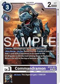 Commandramon | Dual Revolution | Common | Normal | #BT25-063 C