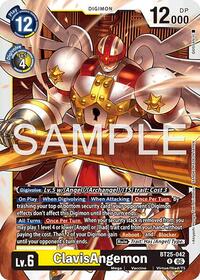 ClavisAngemon | Dual Revolution | Rare | Foil | #BT25-042 R