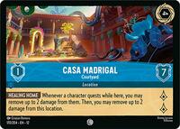 Casa Madrigal - Courtyard | Wilds Unknown | Common | Cold Foil | #170/204