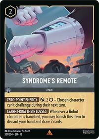 Syndrome's Remote | Wilds Unknown | Rare | Normal | #201/204