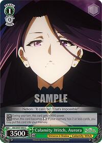 Calamity Witch, Aurora | The Eminence in Shadow | Common | Normal | #EIS/SX07-003