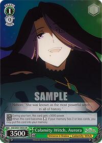 Calamity Witch, Aurora (SR) | The Eminence in Shadow | Super Rare | Normal | #EIS/SX07-003S