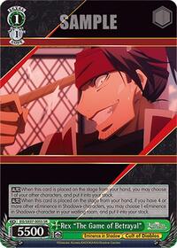 Rex "The Game of Betrayal" (SR) | The Eminence in Shadow | Super Rare | Normal | #EIS/SX07-005S