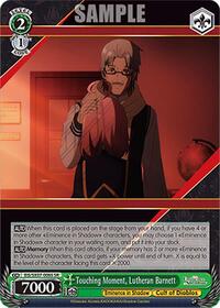 Touching Moment, Lutheran Barnett (SR) | The Eminence in Shadow | Super Rare | Normal | #EIS/SX07-006S