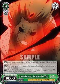 Awakened, Zenon Griffey (SR) | The Eminence in Shadow | Super Rare | Normal | #EIS/SX07-013S