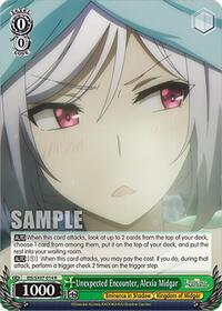 Unexpected Encounter, Alexia Midgar | The Eminence in Shadow | Rare | Normal | #EIS/SX07-014
