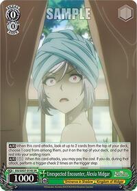 Unexpected Encounter, Alexia Midgar (SR) | The Eminence in Shadow | Super Rare | Normal | #EIS/SX07-014S