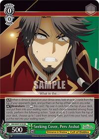 Seeking Cover, Perv Asshat | The Eminence in Shadow | Double Rare | Normal | #EIS/SX07-018
