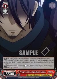 Progression, Mundane Mann (SR) | The Eminence in Shadow | Super Rare | Normal | #EIS/SX07-035S