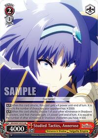 Studied Tactics, Annerose (SR) | The Eminence in Shadow | Super Rare | Normal | #EIS/SX07-037S
