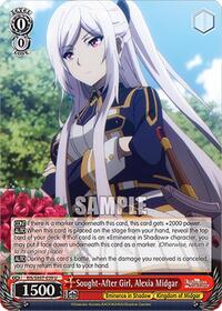 Sought-After Girl, Alexia Midgar | The Eminence in Shadow | Uncommon | Normal | #EIS/SX07-039