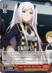 Sought-After Girl, Alexia Midgar (SR) | The Eminence in Shadow | Super Rare | Normal | #EIS/SX07-039S