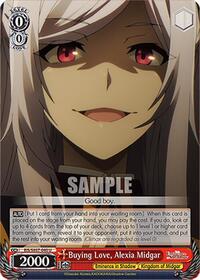 Buying Love, Alexia Midgar | The Eminence in Shadow | Uncommon | Normal | #EIS/SX07-040