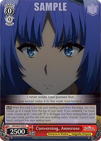 Conversing, Annerose | The Eminence in Shadow | Rare | Normal | #EIS/SX07-045