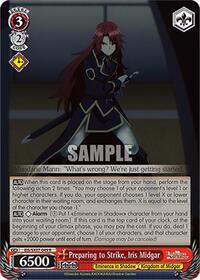 Preparing to Strike, Iris Midgar | The Eminence in Shadow | Rare | Normal | #EIS/SX07-049