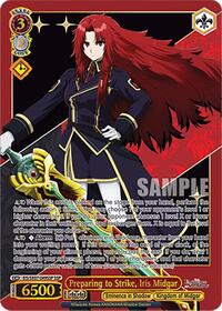 Preparing to Strike, Iris Midgar (SSP) | The Eminence in Shadow | Super Special Rare | Normal | #EIS/SX07-049SSP