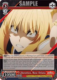 Liberation, Rose Oriana (SR) | The Eminence in Shadow | Super Rare | Normal | #EIS/SX07-050S