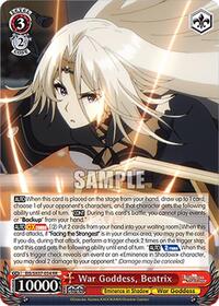 War Goddess, Beatrix | The Eminence in Shadow | Double Rare | Normal | #EIS/SX07-054
