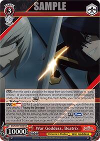 War Goddess, Beatrix (SR) | The Eminence in Shadow | Super Rare | Normal | #EIS/SX07-054S