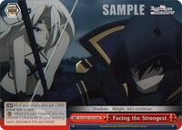Facing the Strongest (RRR) | The Eminence in Shadow | Triple Rare | Normal | #EIS/SX07-057R