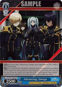 Advancing, Omega (SR) | The Eminence in Shadow | Super Rare | Normal | #EIS/SX07-062S