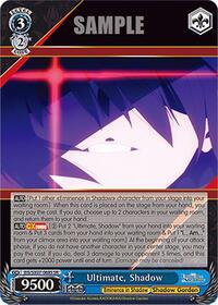 Ultimate, Shadow (SR) | The Eminence in Shadow | Super Rare | Normal | #EIS/SX07-068S