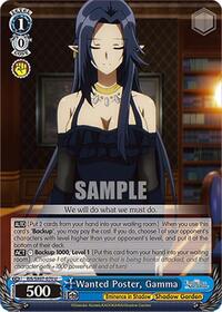 Wanted Poster, Gamma | The Eminence in Shadow | Uncommon | Normal | #EIS/SX07-070