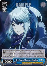 The Seven Shadows, Epsilon | The Eminence in Shadow | Rare | Normal | #EIS/SX07-083
