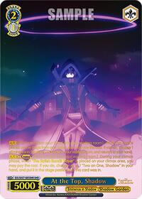 At the Top, Shadow (SHR) | The Eminence in Shadow | Shadow Rare | Normal | #EIS/SX07-085SHR