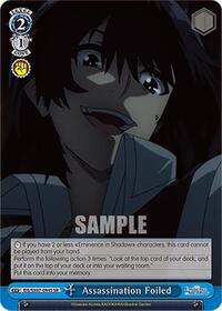 Assassination Foiled (SR) | The Eminence in Shadow | Super Rare | Normal | #EIS/SX07-094S