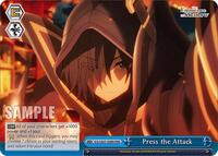 Press the Attack (RRR) | The Eminence in Shadow | Triple Rare | Normal | #EIS/SX07-098R