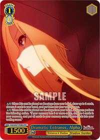 Dramatic Entrance, Alpha (PR+) | The Eminence in Shadow | Promo + | Unspecified | #EIS/SX07-P09EX+