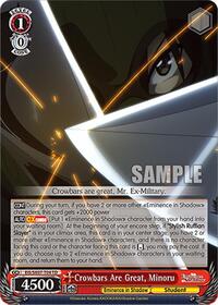 Crowbars Are Great, Minoru | The Eminence in Shadow | Trial Deck | Normal | #EIS/SX07-T04