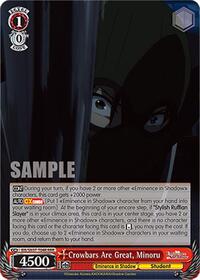 Crowbars Are Great, Minoru (RRR) | The Eminence in Shadow | Triple Rare | Normal | #EIS/SX07-T04R