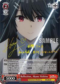Reflection, Akane Nishino (SP) | The Eminence in Shadow | Special Rare | Unspecified | #EIS/SX07-T05SP