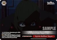 Stylish Ruffian Slayer (OFR) | The Eminence in Shadow | Over-Frame Rare | Normal | #EIS/SX07-T08OFR