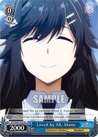 Loved by All, Akane | The Eminence in Shadow | Trial Deck | Normal | #EIS/SX07-T12