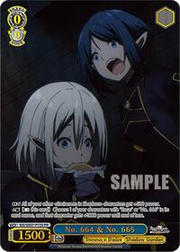 No. 664 & No. 665 (PR) (Foil) | The Eminence in Shadow | Promo | Unspecified | #EIS/SX07-P13S