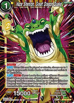Haze Shenron, Great Dragon Quake (Deluxe Pack 2026 Vol.1) BT25-102 Rare