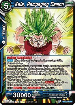 Kale, Rampaging Demon (Deluxe Pack 2026 Vol.1) BT15-042 Super Rare