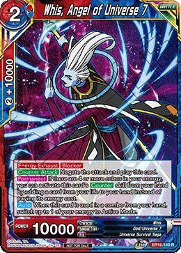Whis, Angel of Universe 7 (Deluxe Pack 2026 Vol.1) BT16-140 Rare