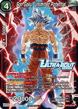 Son Goku, Unlimited Potential (Event Pack 18) BT27-019 Super Rare Foil
