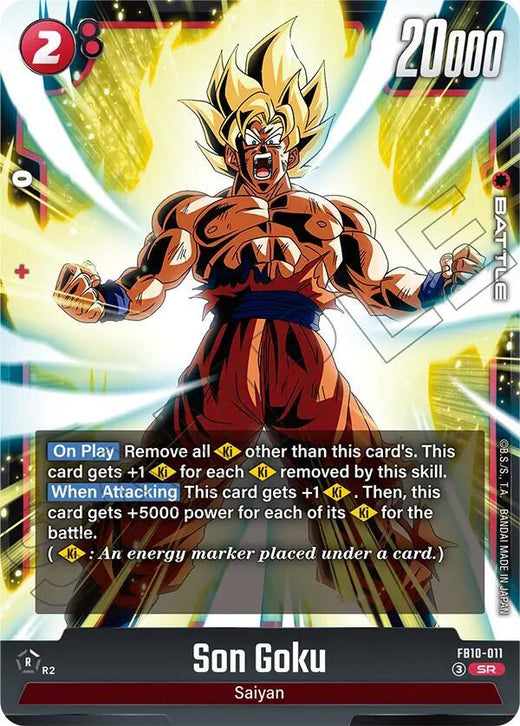 Son Goku - FB10-011 Super Rare Holofoil