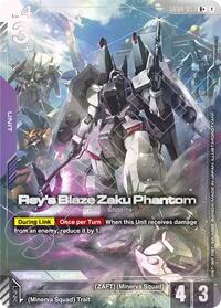 Rey's Blaze Zaku Phantom (R+) | Phantom Aria | R+ | Holofoil | #GD04-053
